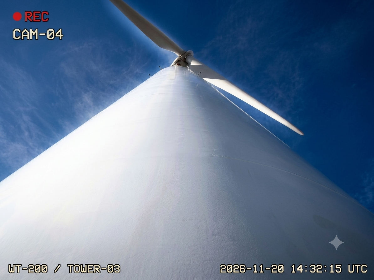 Nacelle simulated camera